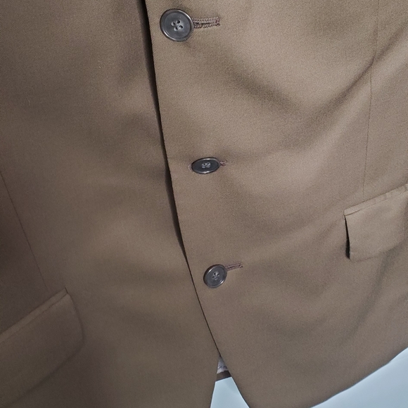 MICHAEL MICHAEL KORS Light Brown Wool Three Button Sports Coat 42 - Picture 9 of 16